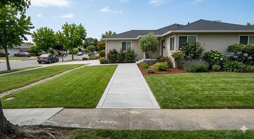 Sidewalks & walkways — concrete contractor (~50 mi of Morgan Hill, CA)
